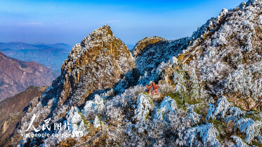 安徽舒城：萬佛山銀裝素裹【4】