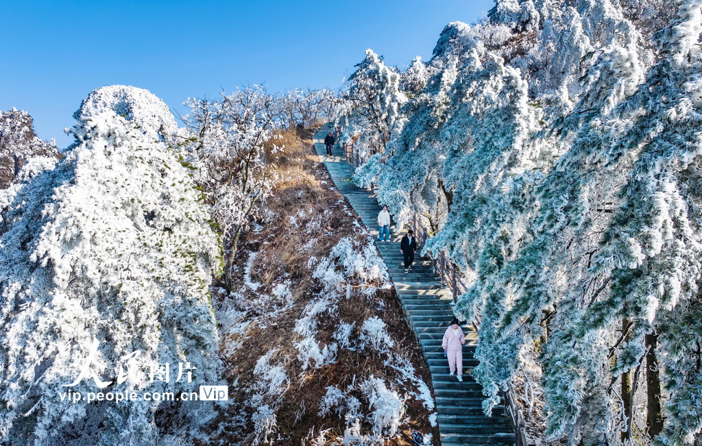 安徽舒城：萬佛山銀裝素裹【5】