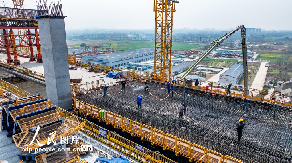 安徽池州長江公鐵大橋建設有序推進【5】