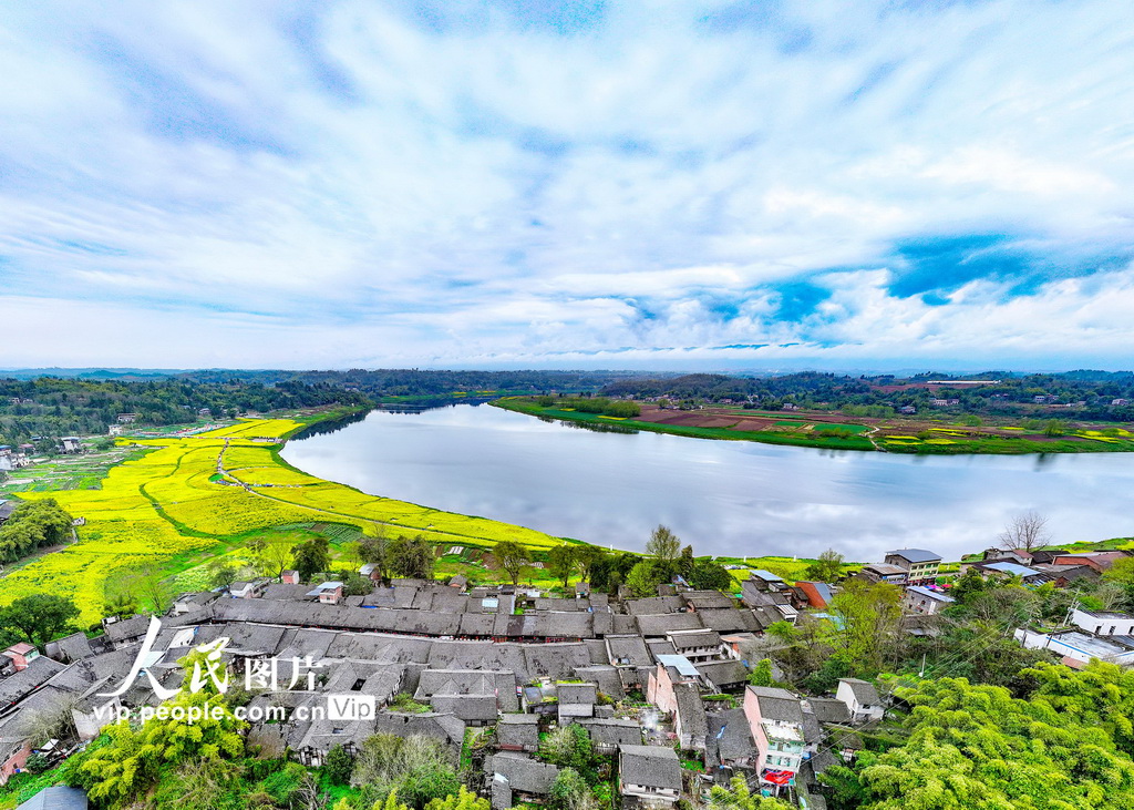 四川廣安：渠江春色美【4】