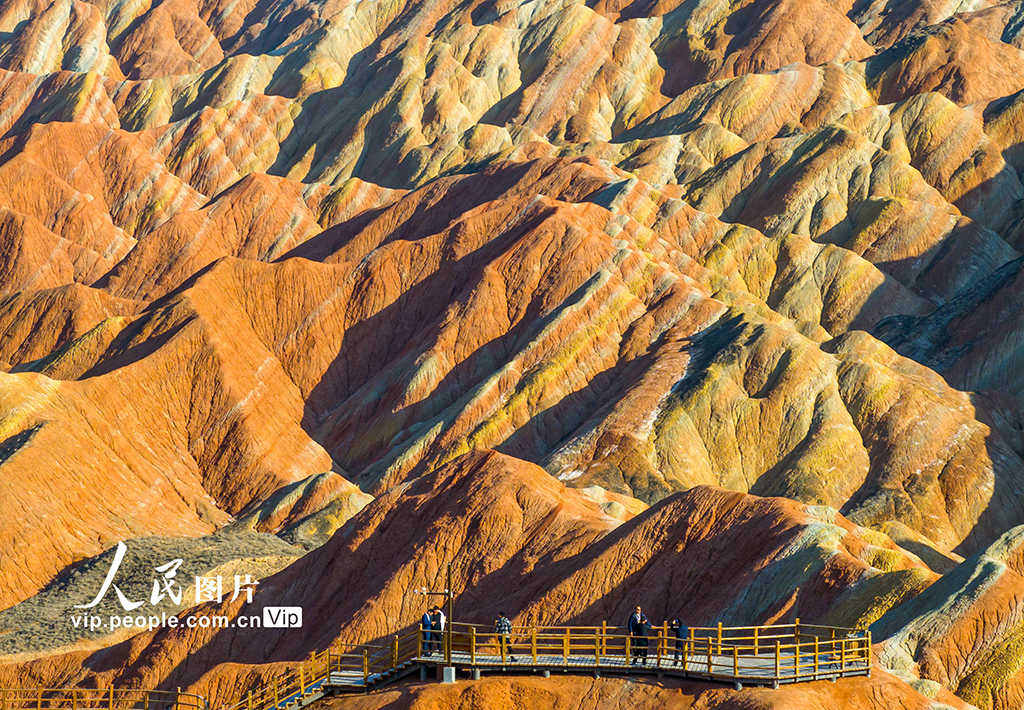 甘肅張掖：七彩丹霞 人在畫中游【6】