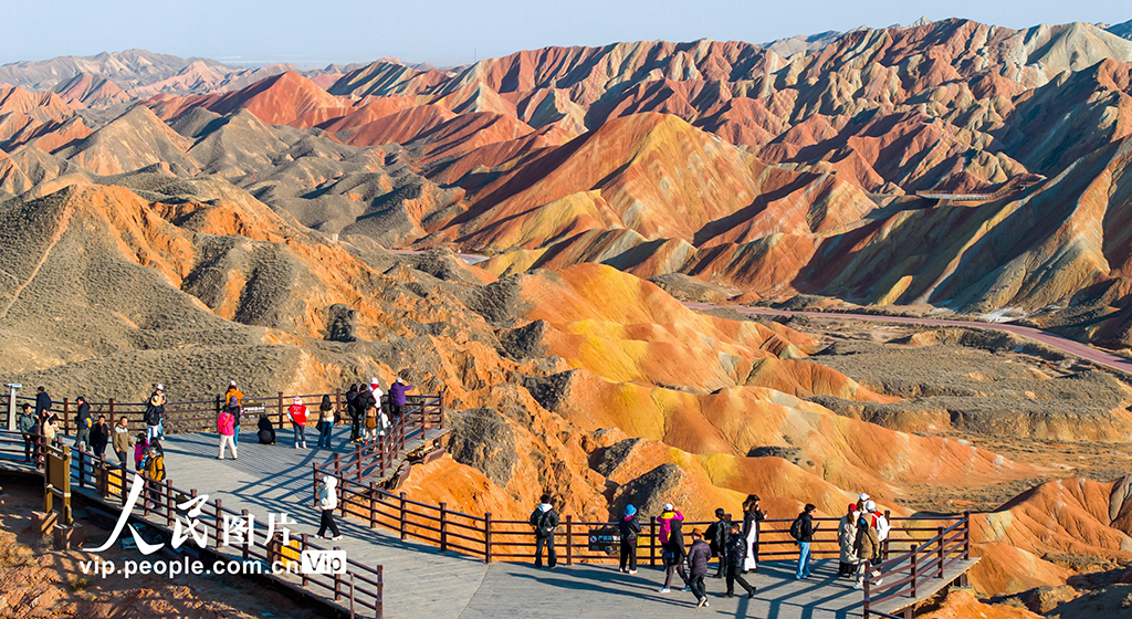 甘肅張掖：七彩丹霞 人在畫中游【8】