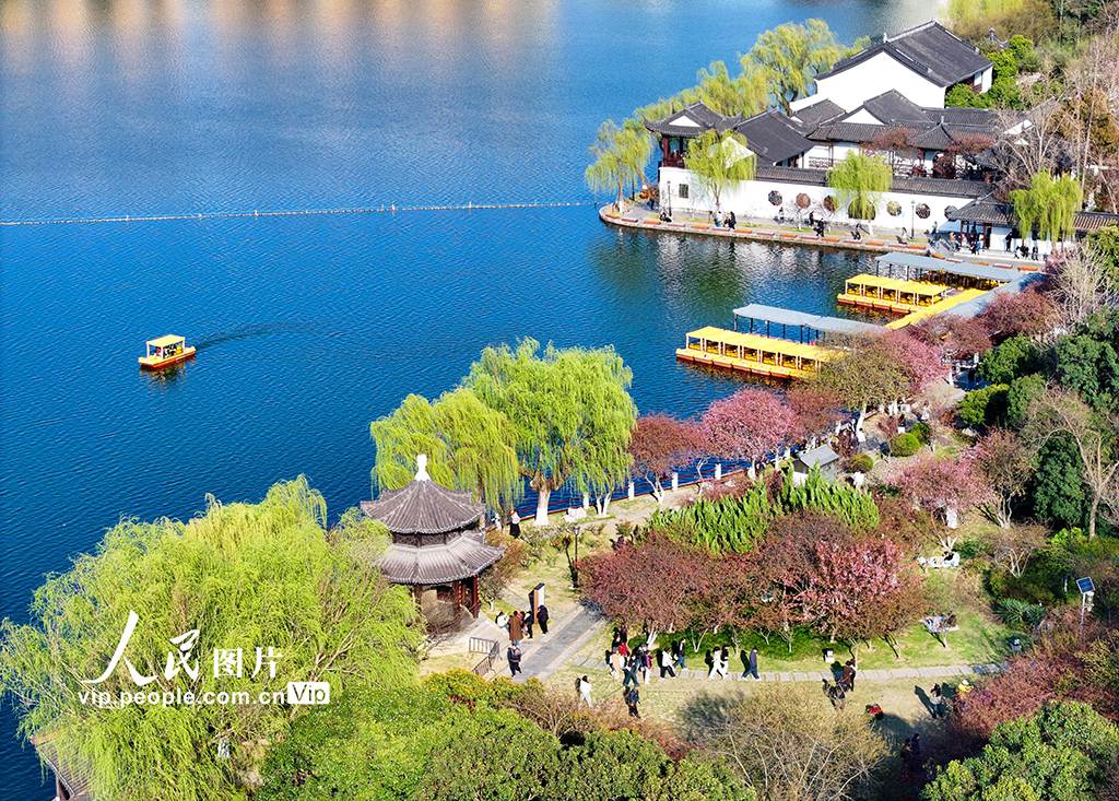江蘇南京：莫愁湖春景如畫【2】