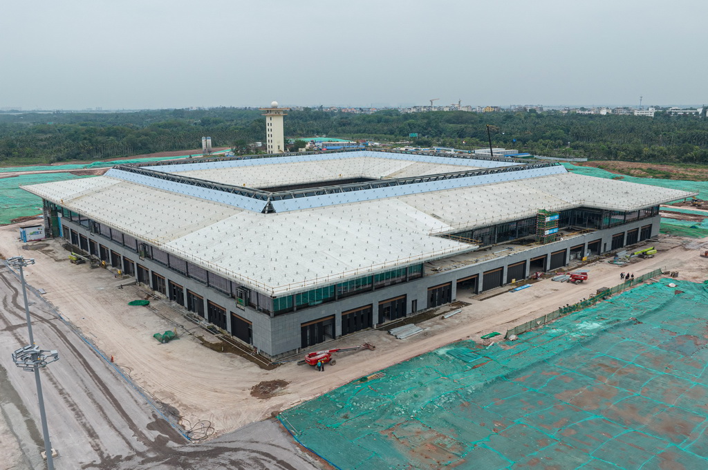 博鰲機場三期加緊建設