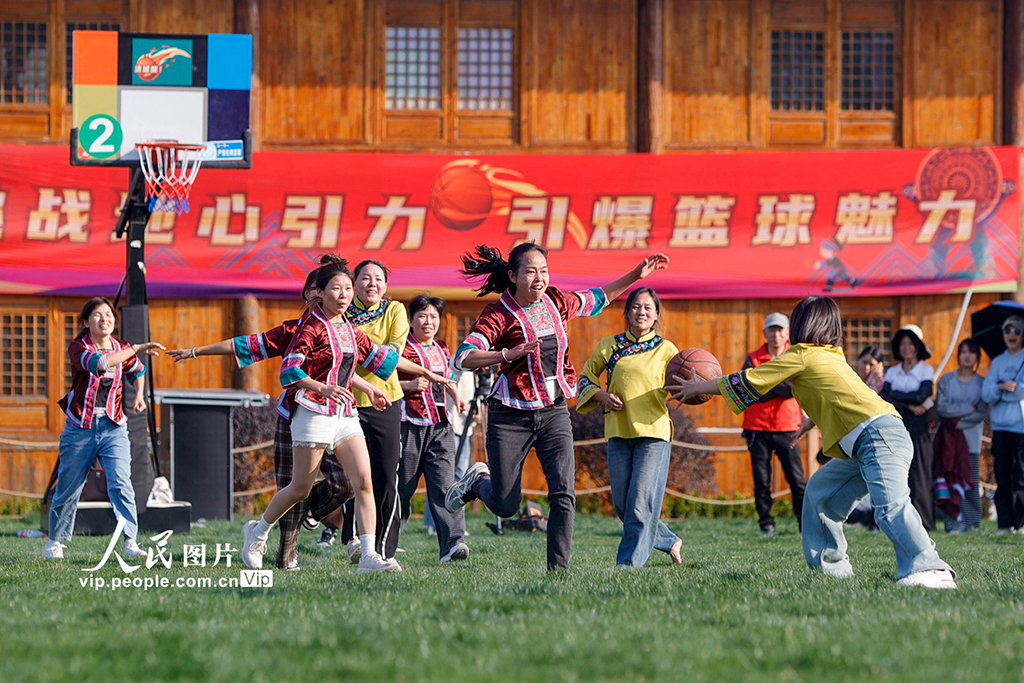 江西峽江:“姑媽籃球賽”精彩紛呈【3】