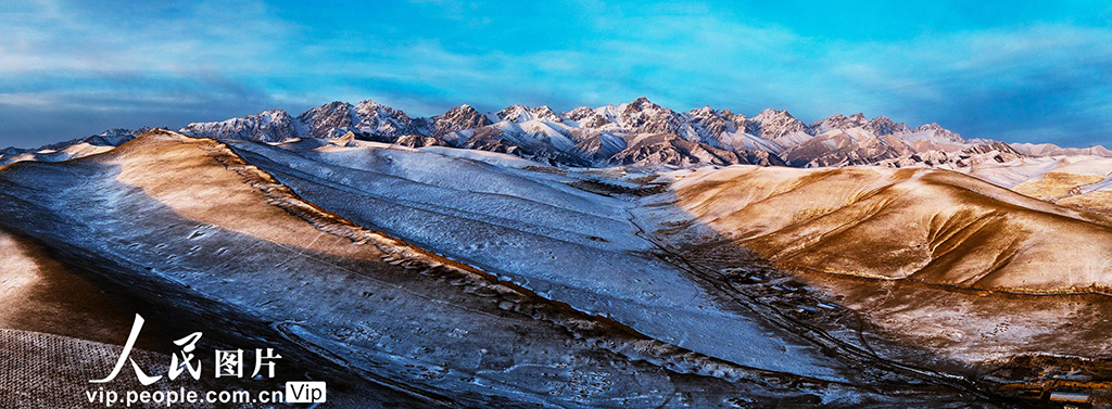 甘肅天祝：祁連山區銀裝素裹【3】