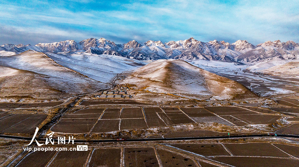 甘肅天祝：祁連山區銀裝素裹【5】