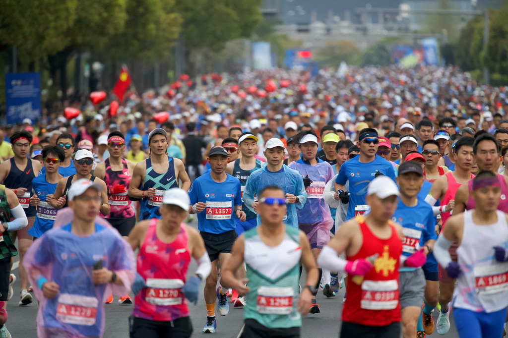 第20屆亞洲馬拉松錦標賽在浙江嘉興開跑