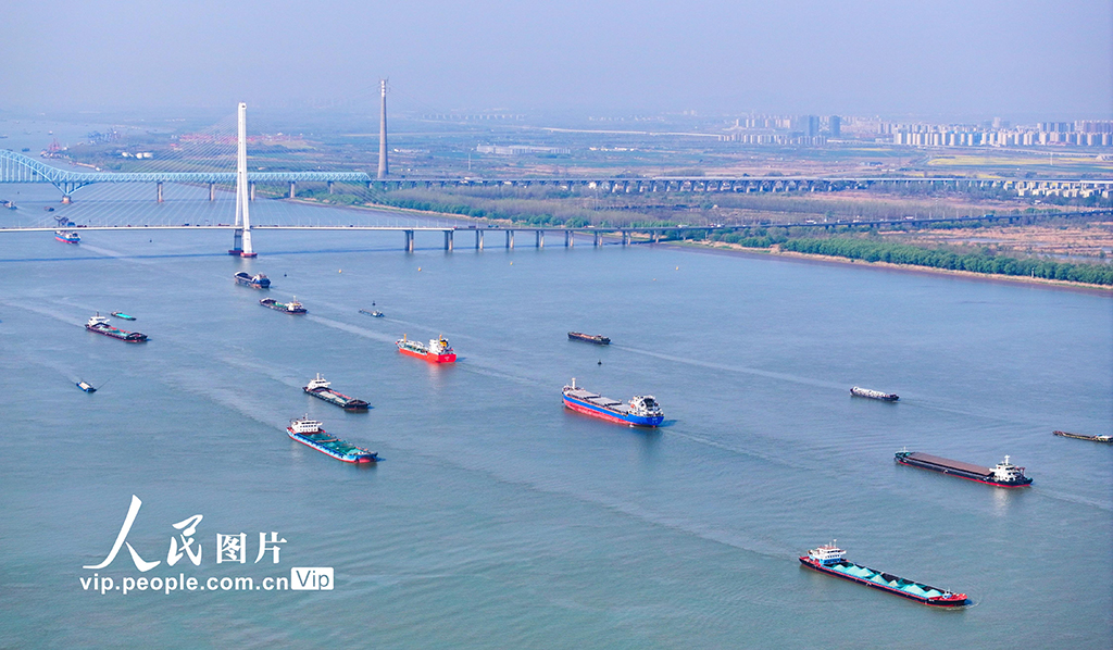 江蘇南京:長江航運忙【4】