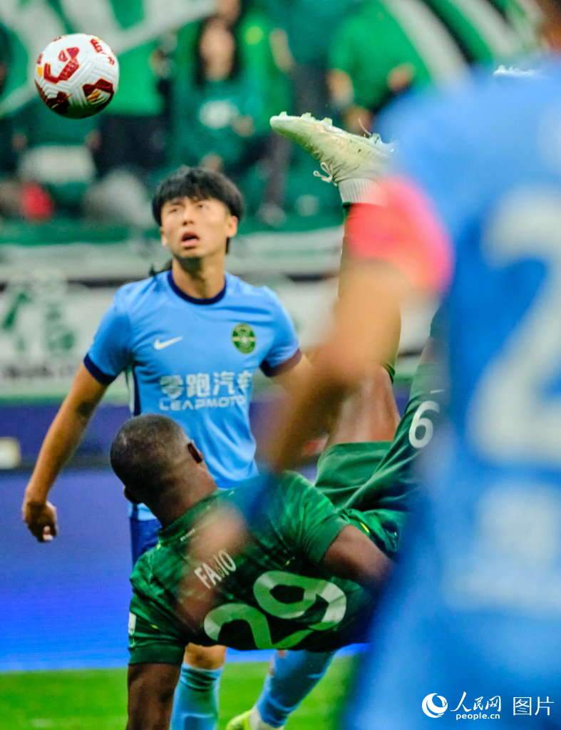 中超聯賽:北京國安2比0勝浙江綠城【3】