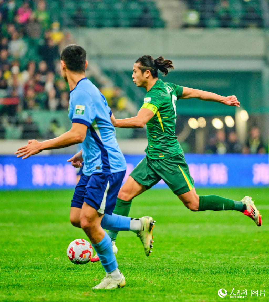 中超聯賽:北京國安2比0勝浙江綠城【6】