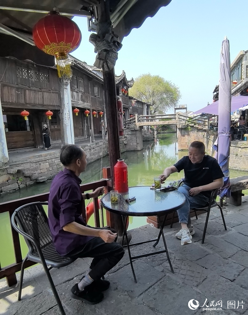新市千年古鎮迎來春季旅游熱潮 水鄉風情引客來【13】