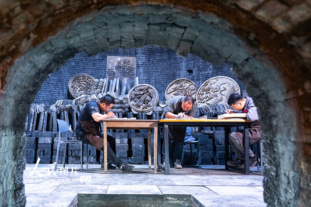 安徽廣德：磚雕技藝煥新生