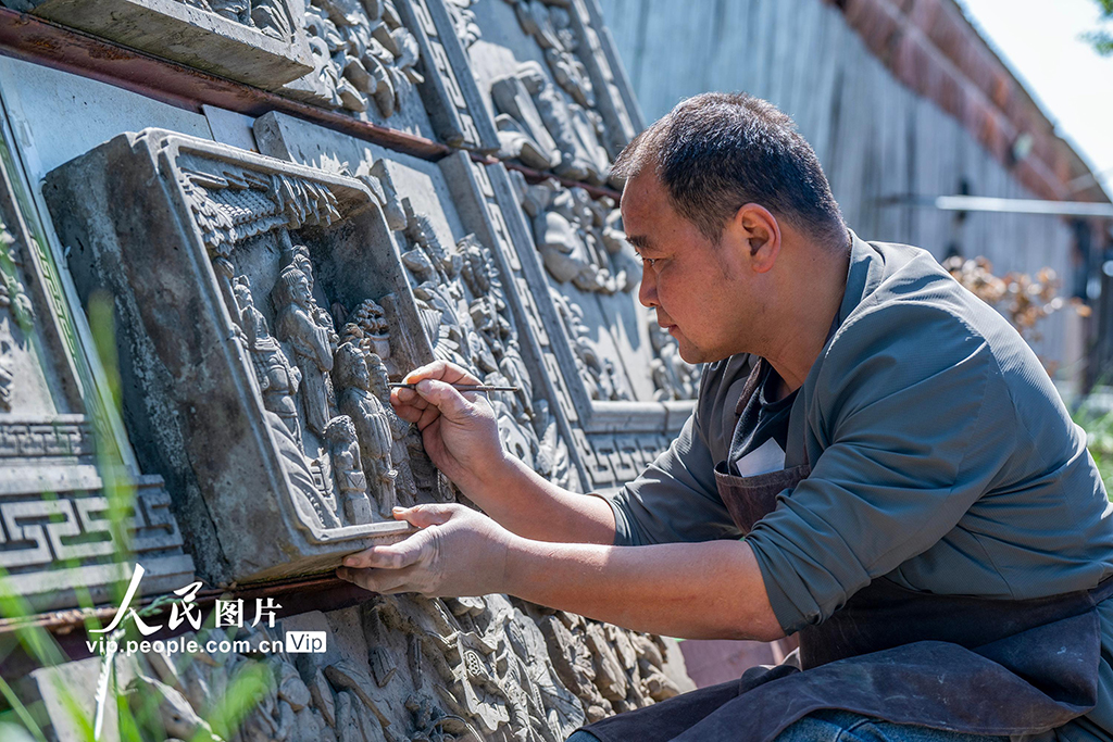 安徽廣德:磚雕技藝煥新生【6】