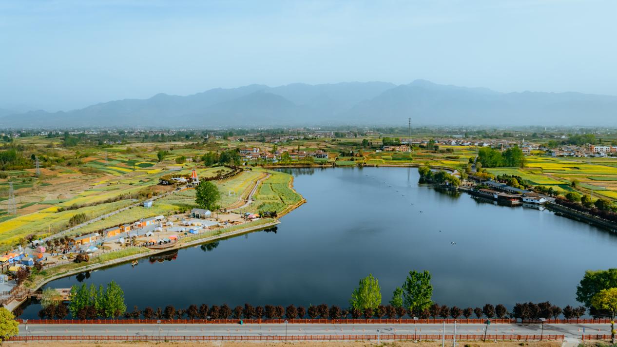 陜西省漢中市漢臺區：一城山水蘊文脈 春日風光入畫來
