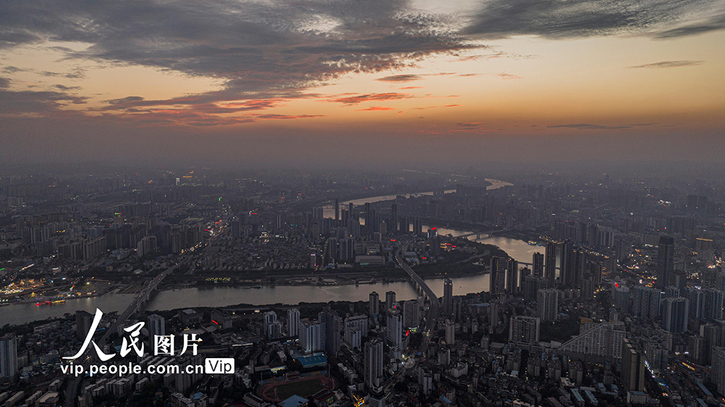 廣西南寧：晚霞美如畫【2】