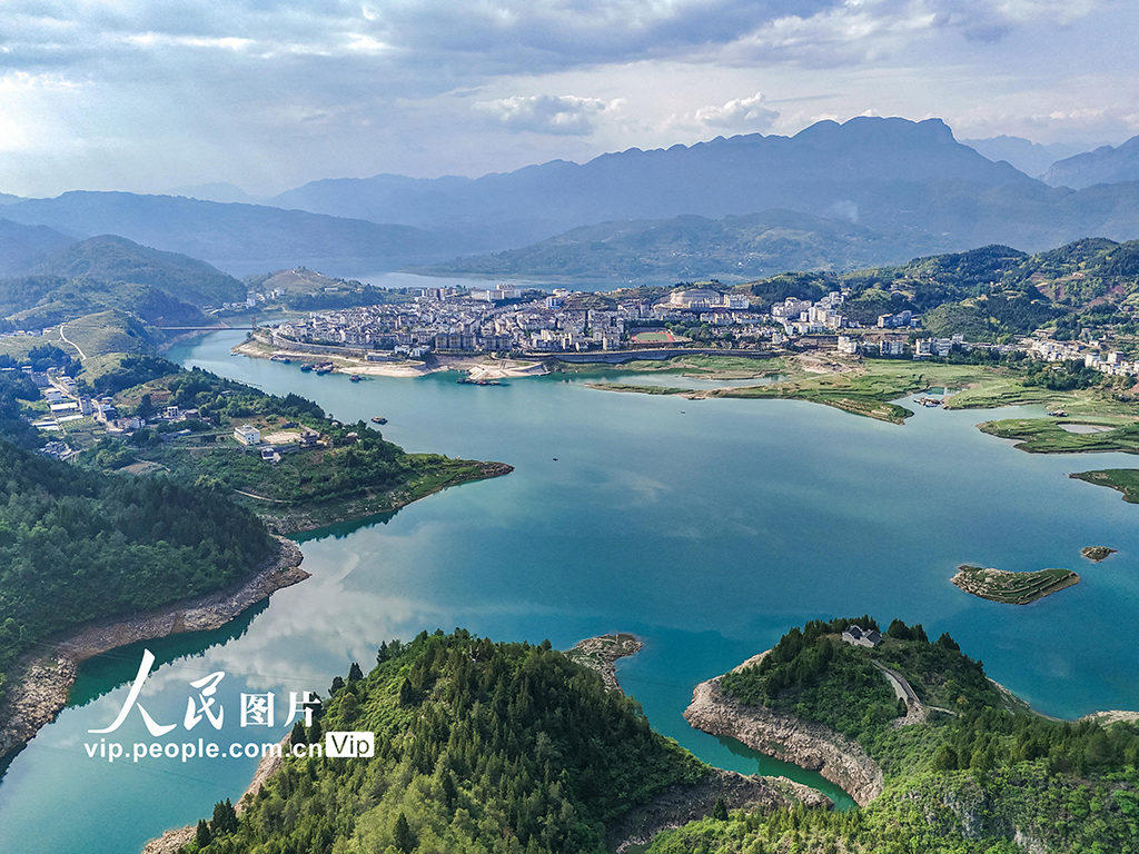 重慶：大昌湖國家濕地公園景美如畫