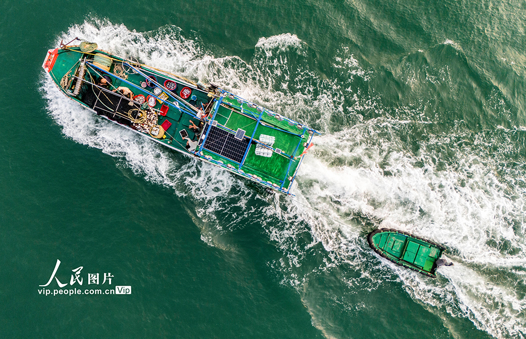 海南瓊海:休漁臨近 漁民捕撈正酣【3】