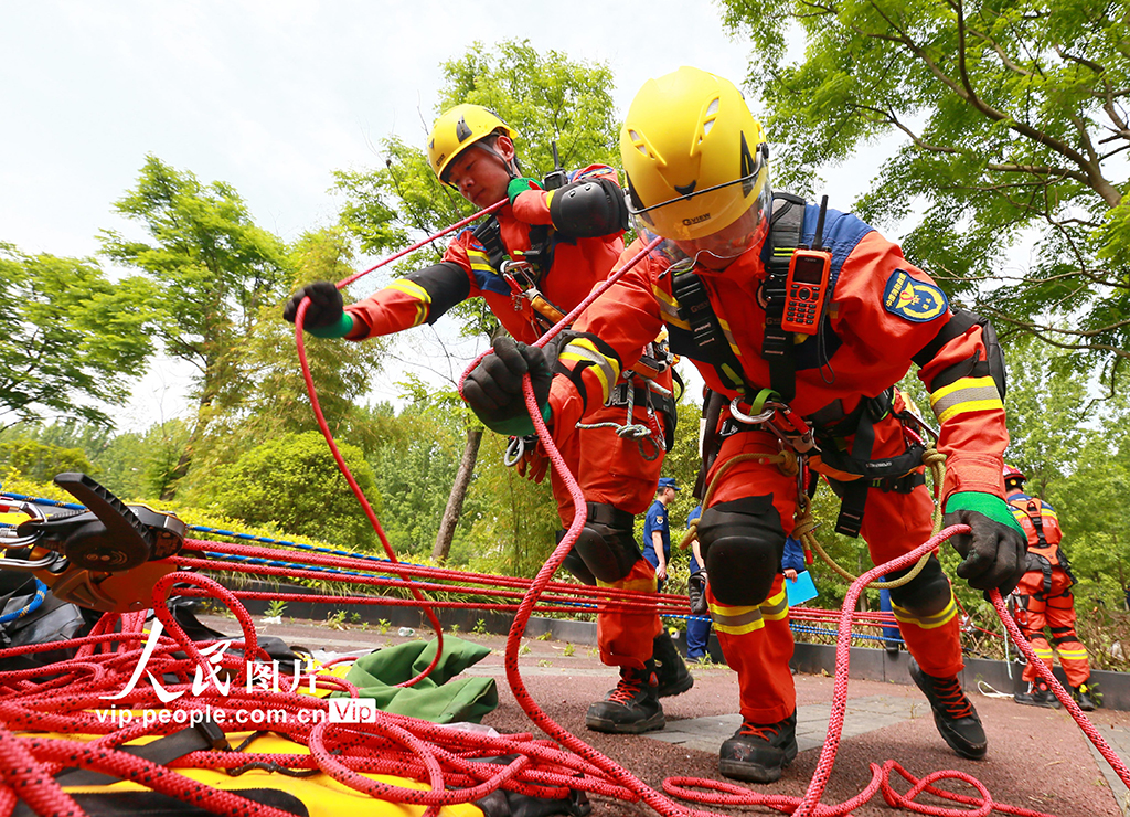 四川遂寧:地震救援技術比賽舉行【6】