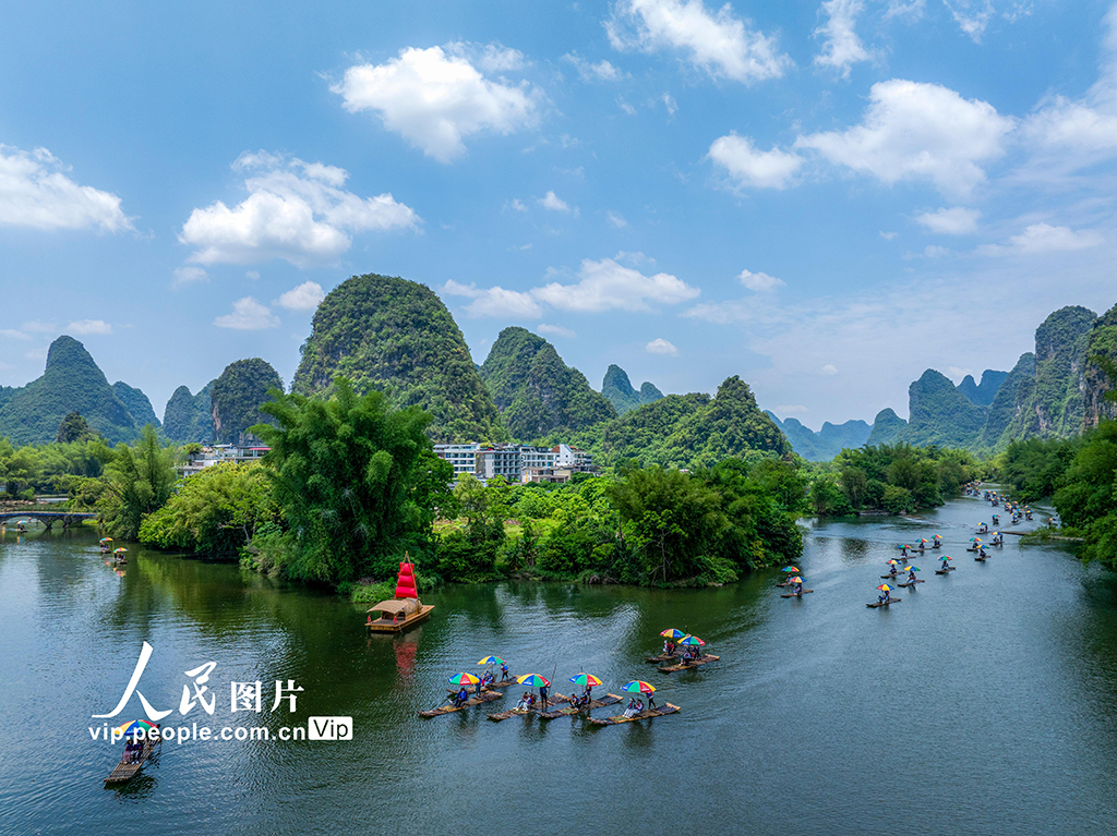 廣西陽朔:遇龍河迎客來【2】