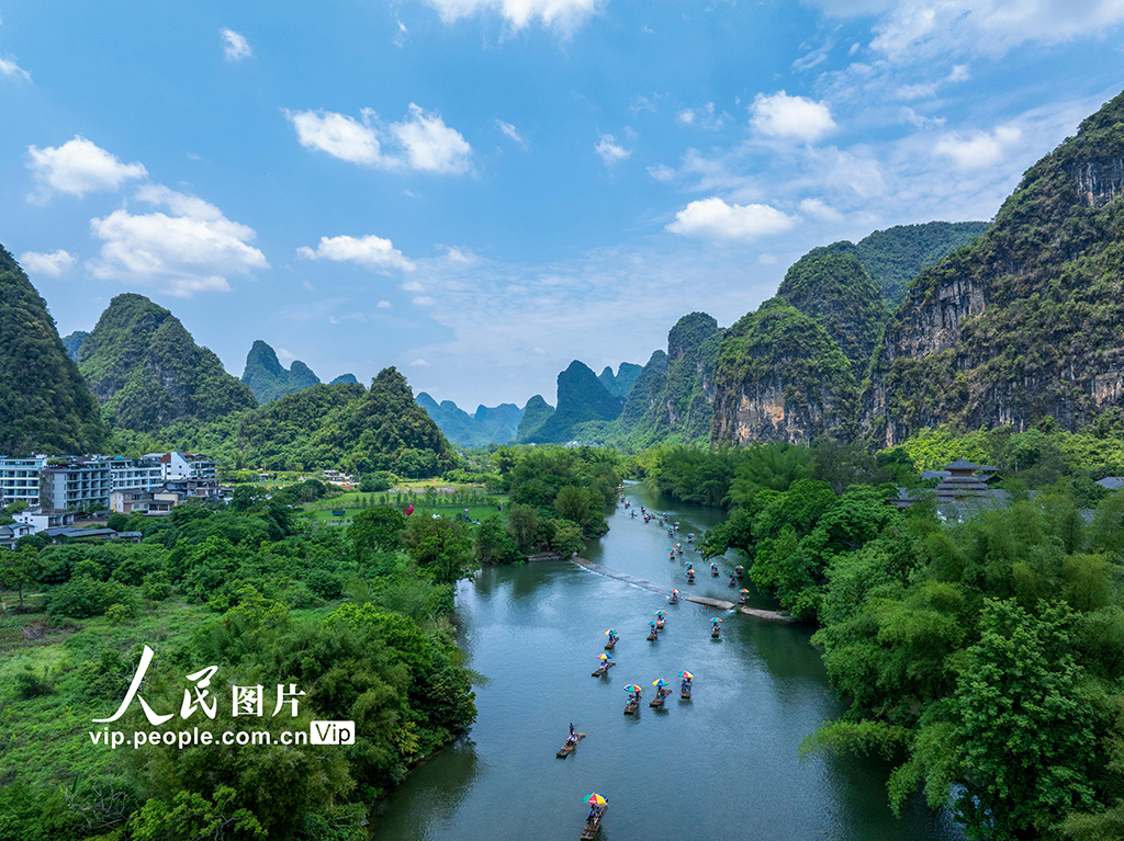 廣西陽朔:遇龍河迎客來【3】