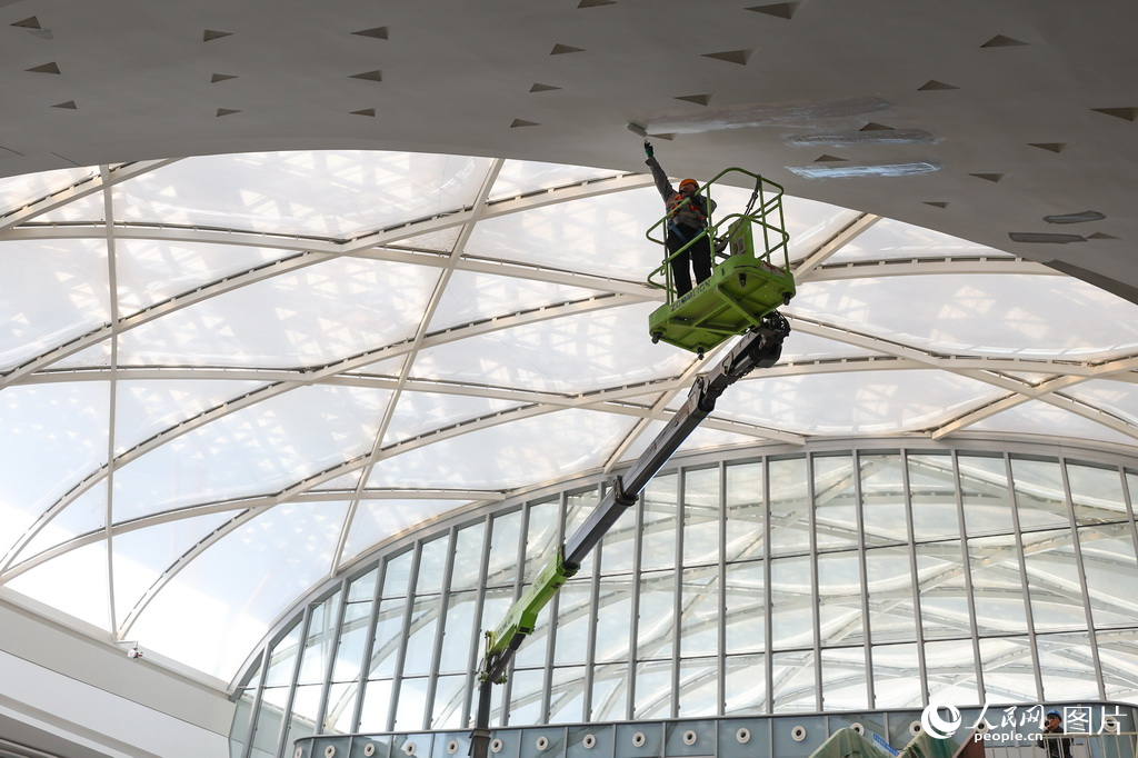 北京：城市副中心站綜合交通樞紐加緊施工