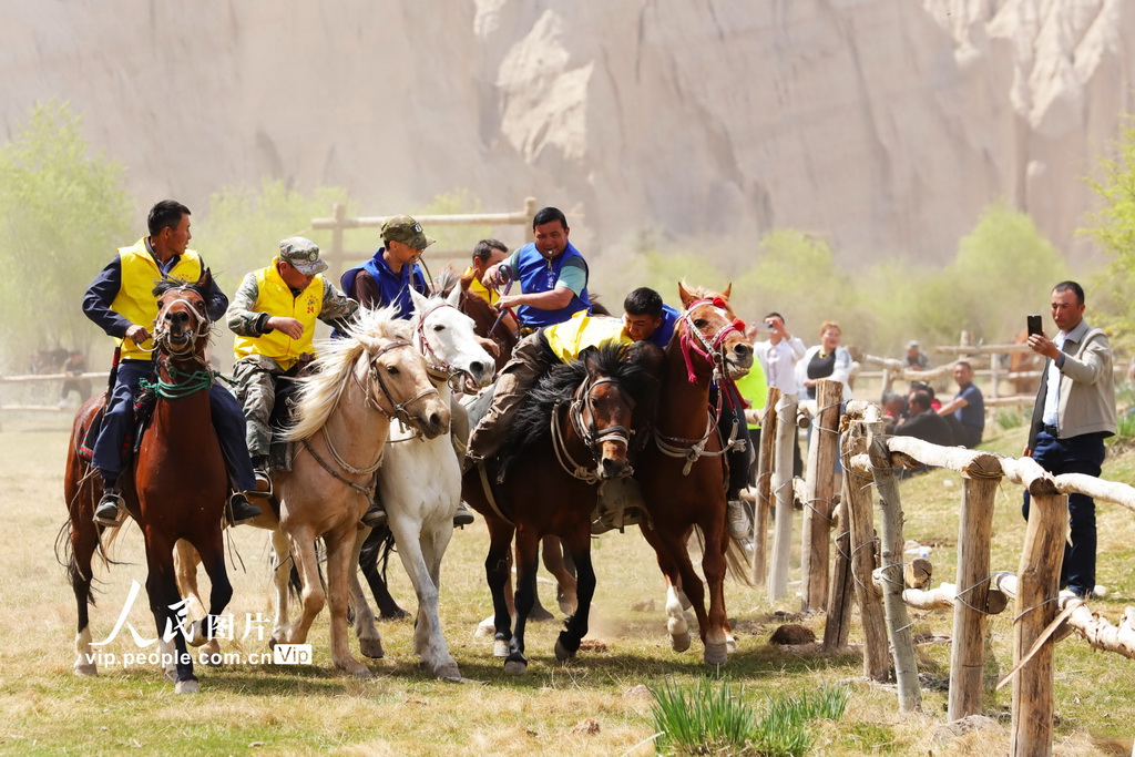 新疆溫宿:叼羊比賽精彩紛呈【5】