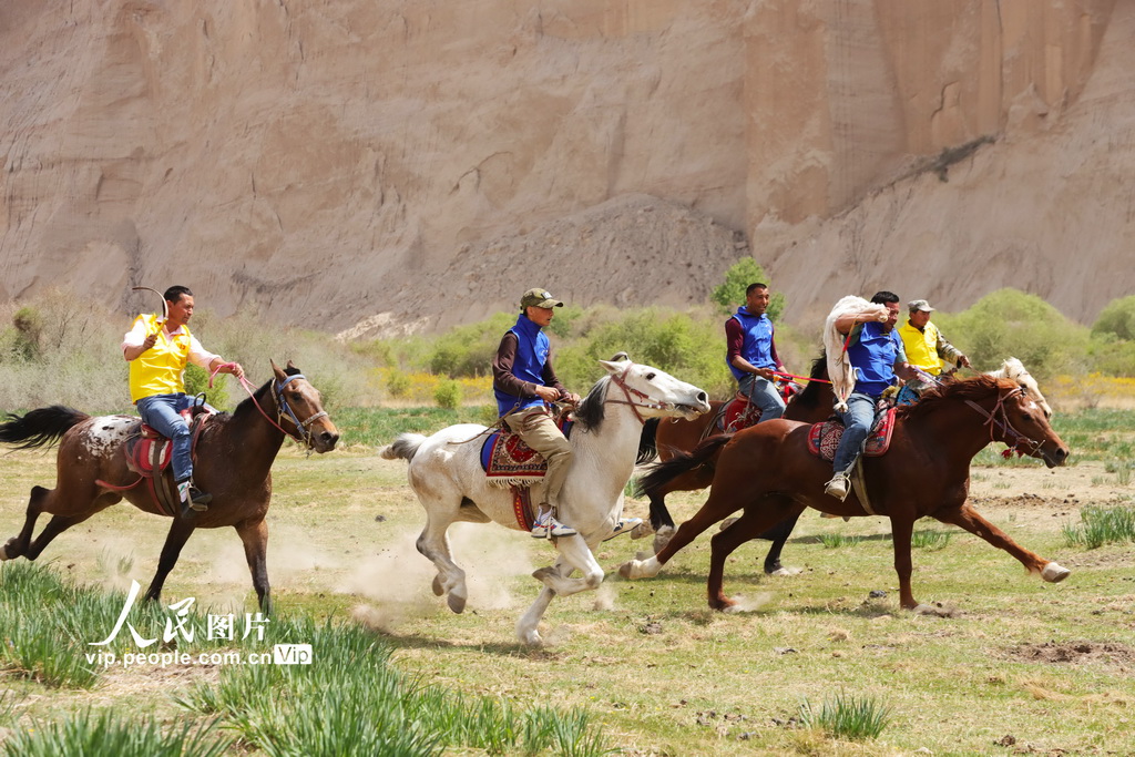 新疆溫宿:叼羊比賽精彩紛呈【6】