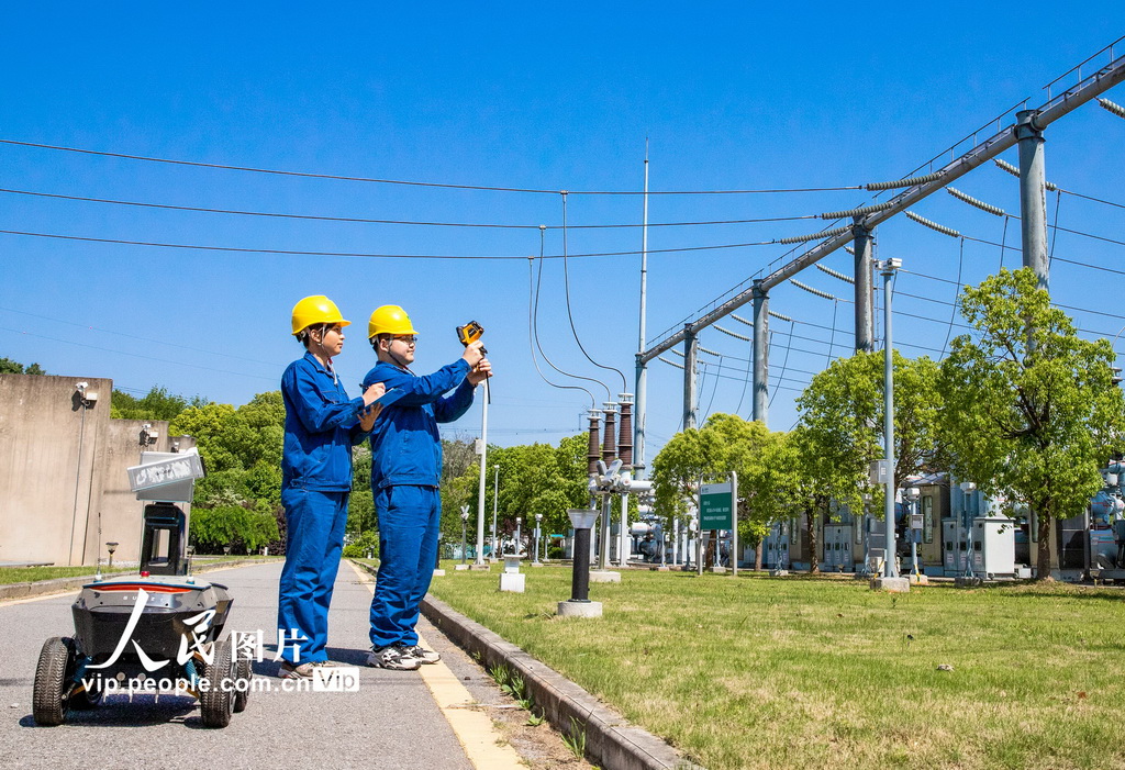 安徽蕪湖：電力巡檢保障假期供電