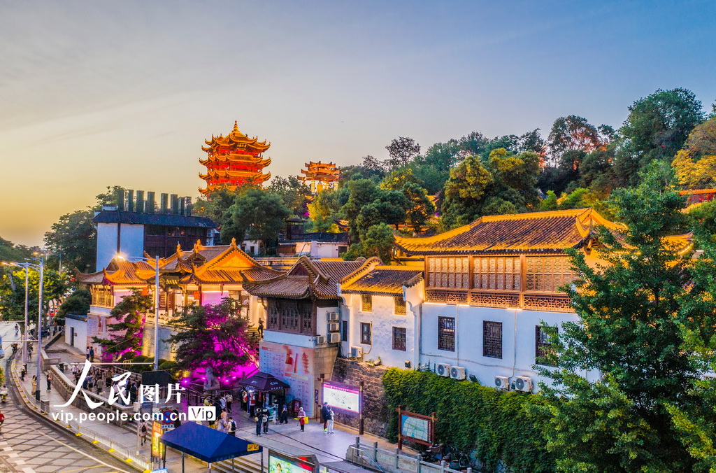 晚霞映照黃鶴樓【3】