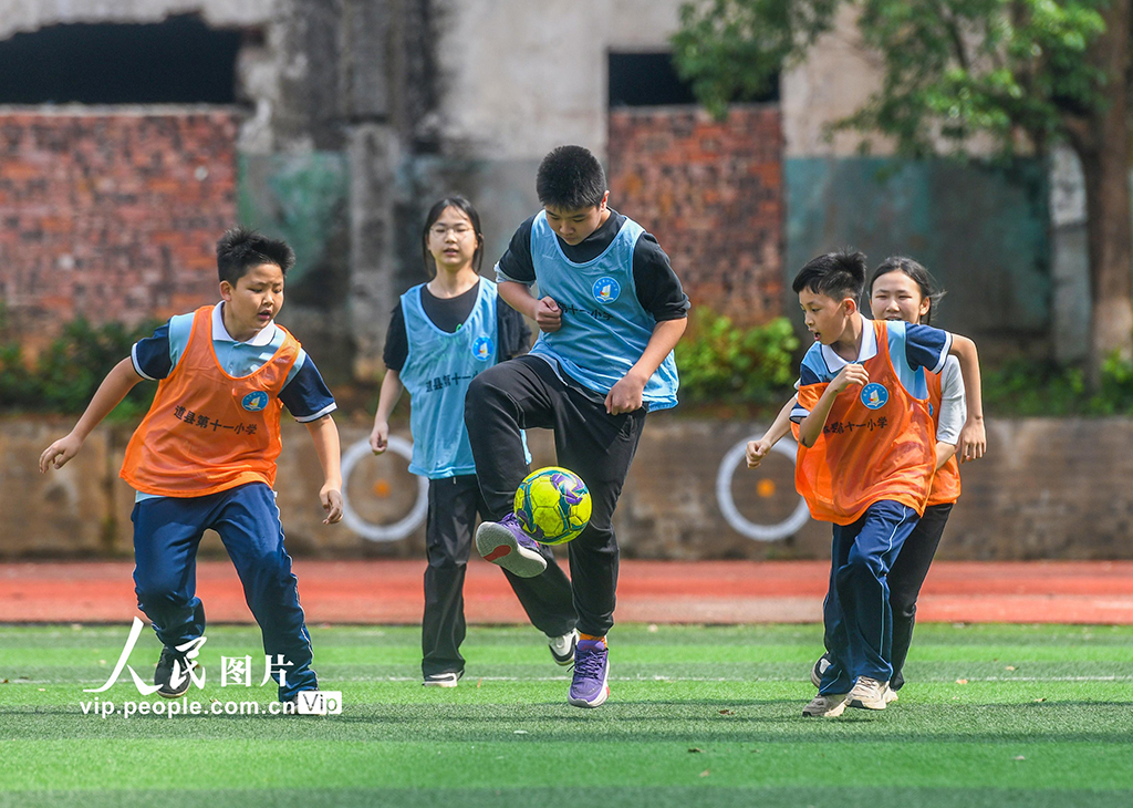 湖南道縣：多彩課間 活力校園