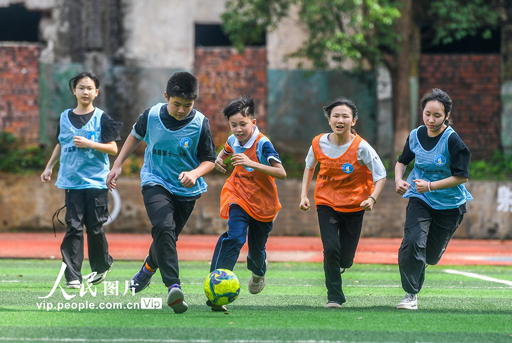 湖南道縣:多彩課間 活力校園【2】