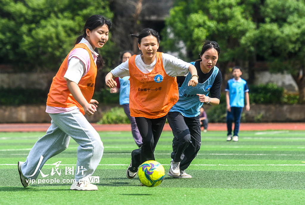 湖南道縣:多彩課間 活力校園【3】