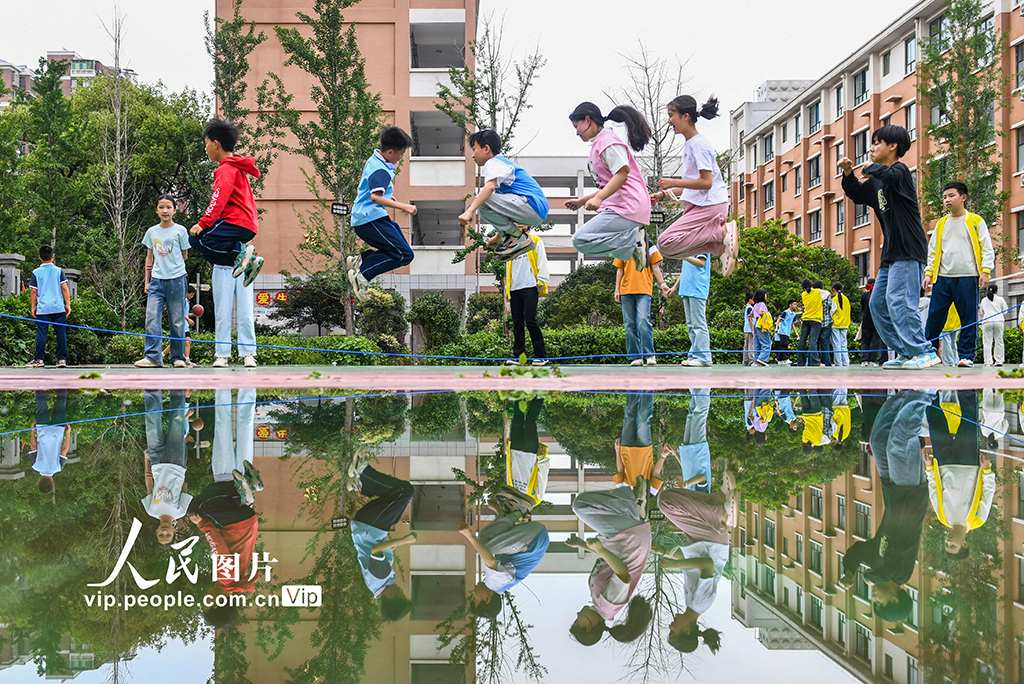 湖南道縣:多彩課間 活力校園【5】