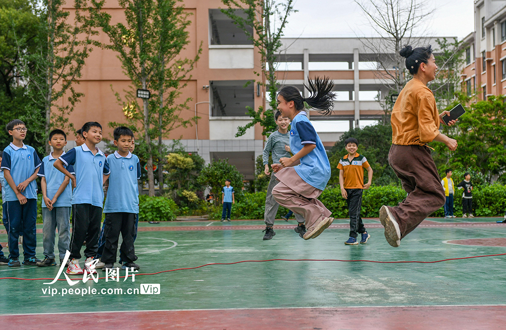 湖南道縣:多彩課間 活力校園【6】