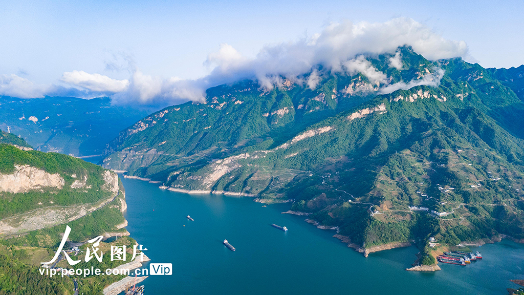 湖北秭歸：雨霽云開三峽美【3】