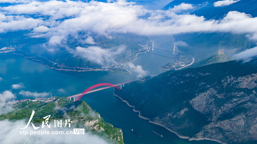 湖北秭歸：雨霽云開三峽美【5】