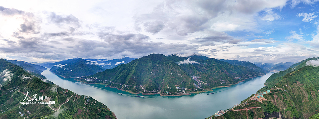湖北秭歸：雨霽云開三峽美【6】