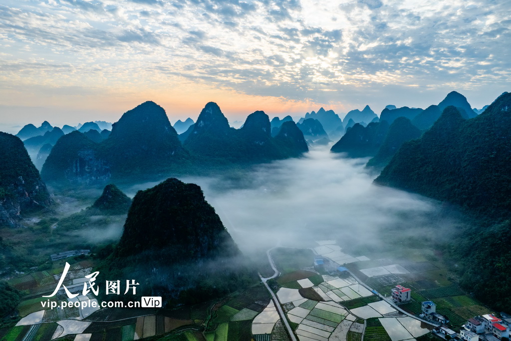 廣西荔浦：雨后喀斯特峰林景美如畫【3】