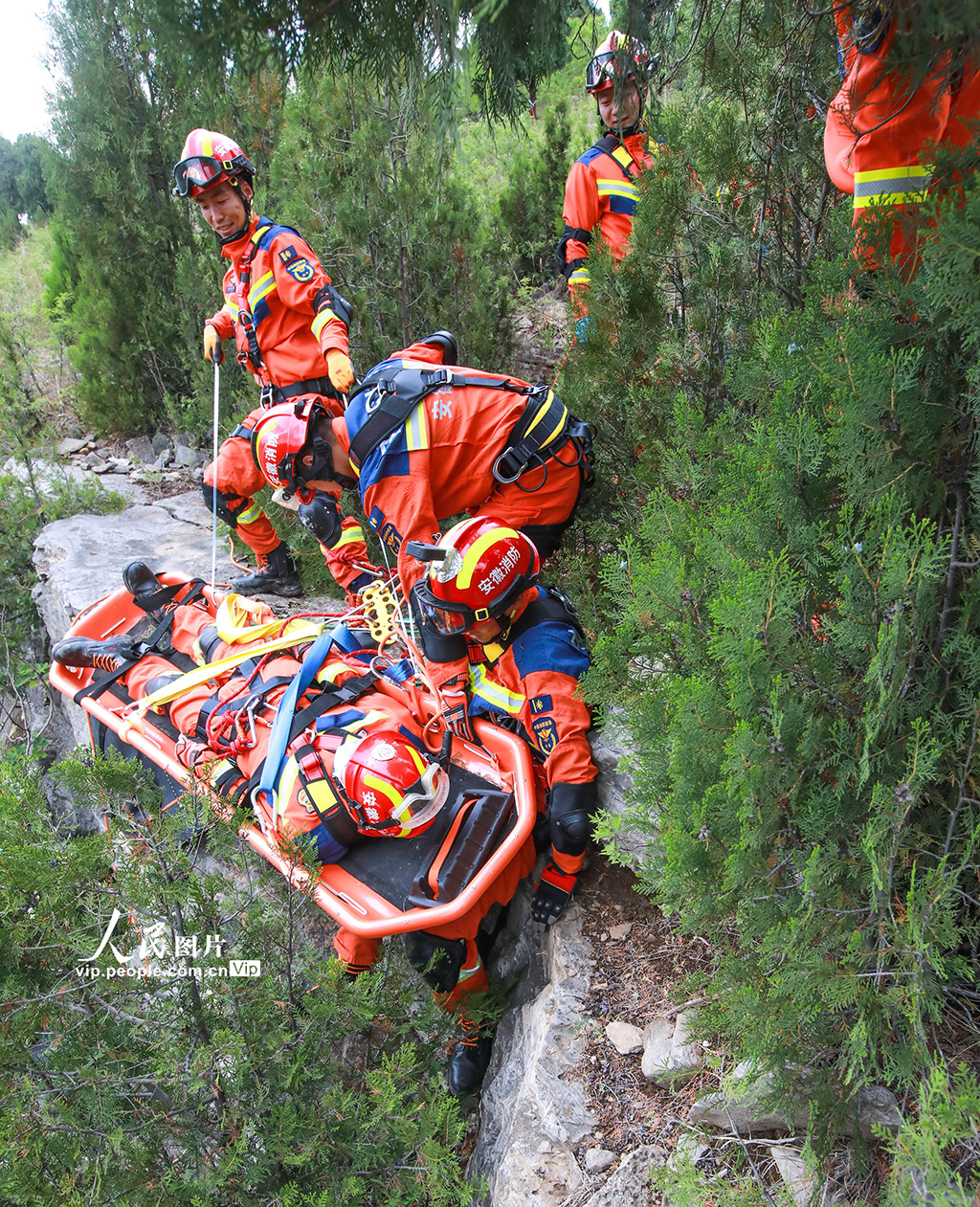 安徽淮北：開展地震倒塌房屋救援演練【4】