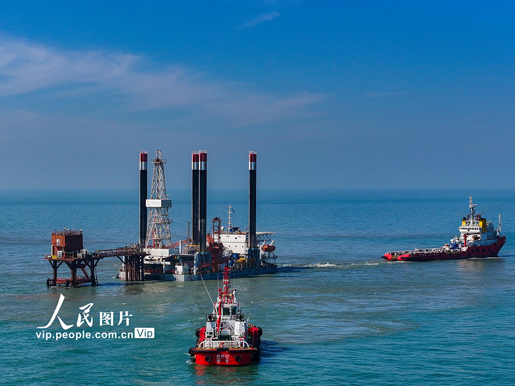山東東營：海上油田生產【3】