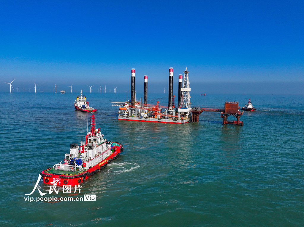 山東東營：海上油田生產【4】