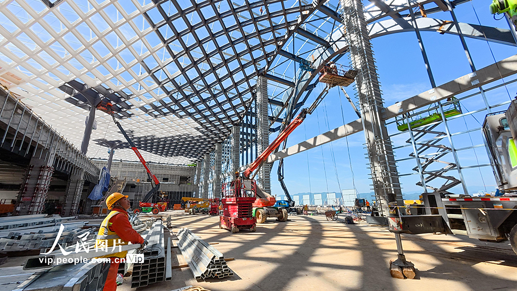 貴州興義:盤興鐵路建設如火如荼【4】