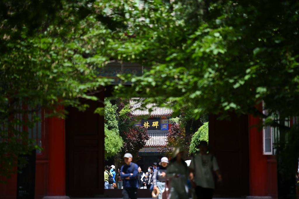 西安碑林煥新迎客