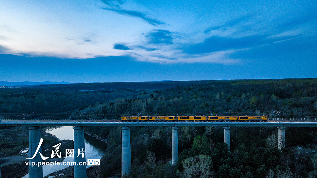 吉林延邊:沈佳高鐵沈白段施工忙【2】