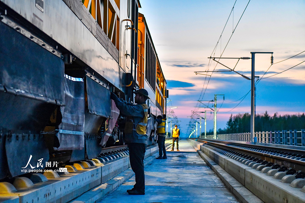 吉林延邊：沈佳高鐵沈白段施工忙【5】