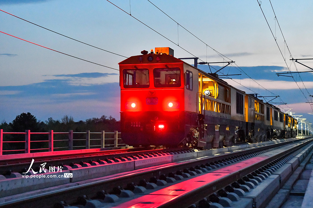 吉林延邊：沈佳高鐵沈白段施工忙【6】