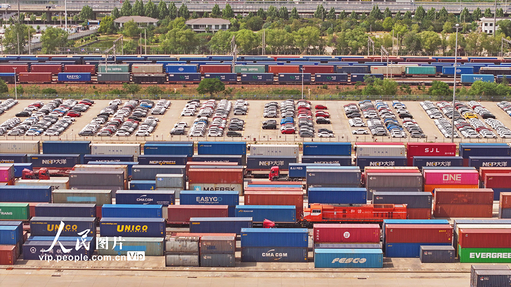 河南鄭州:中歐班列開行忙【3】