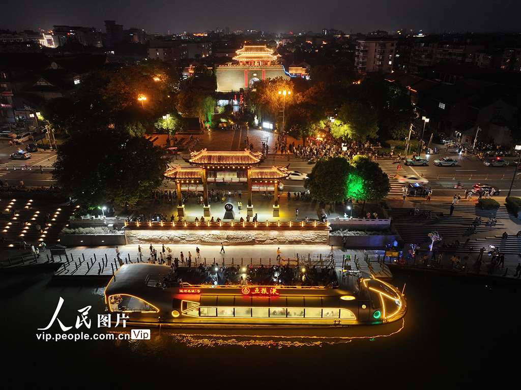 江蘇揚州：夜游古運河【3】