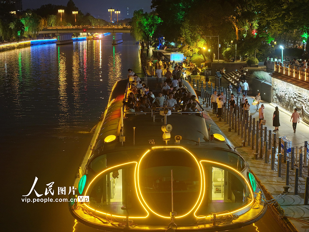 江蘇揚州：夜游古運河【4】